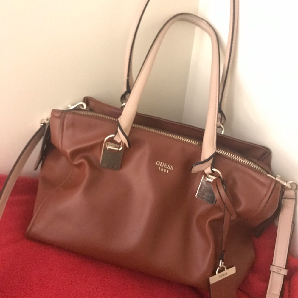 Brown guess purse